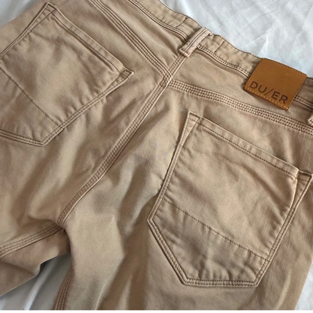 DU/ER No Sweat Relaxed Tapered Pants Men Size‎ 30x30 Stretch Casual